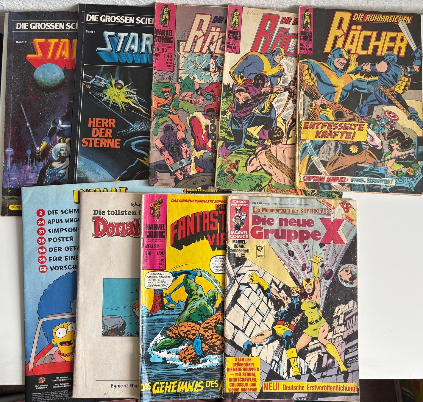 BD: Konvolut 9 Comics gemischt – D'occasion à Zürich par Pam-Creation
