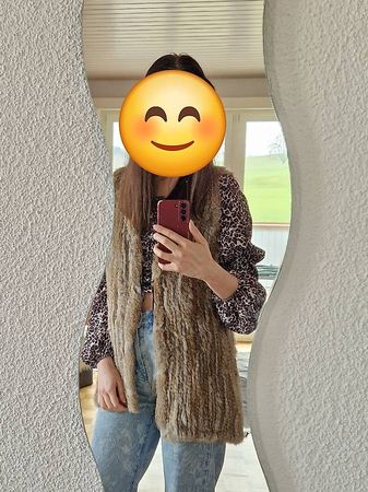 Pelz ärmellos