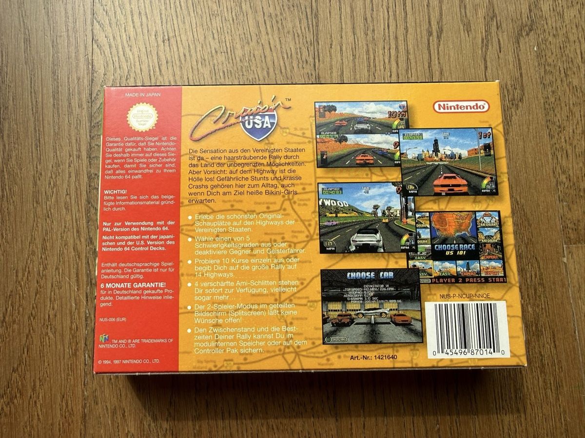 Nintendo Spiele: Cruisn USA / Nintendo 64 – Gebraucht aus Läufelfingen von Seraphim13 3