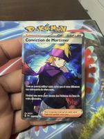 Carte Pokémon Conviction de Mortimer 201/162 état neuf