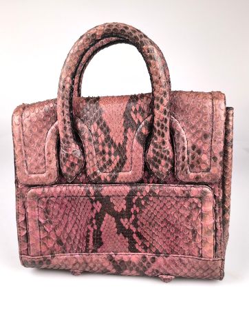 Handtasche Schlangenleder Ling Wu