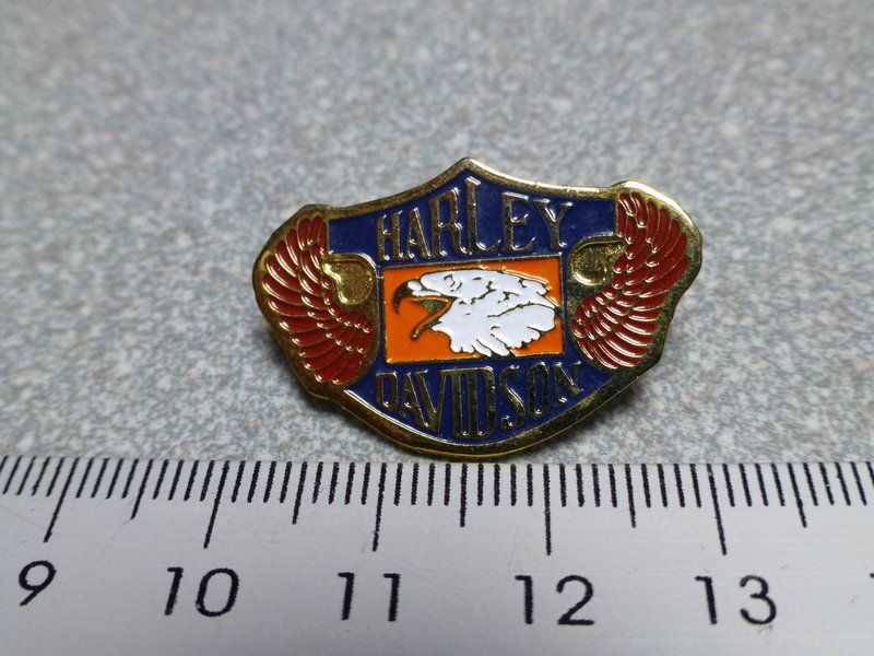Placchette & Badge: PIN PINS HARLEY DAVIDSON HOG ABZEICHEN CHAPTER BADGE – Usato da Gränichen venduto da Jumbo77
