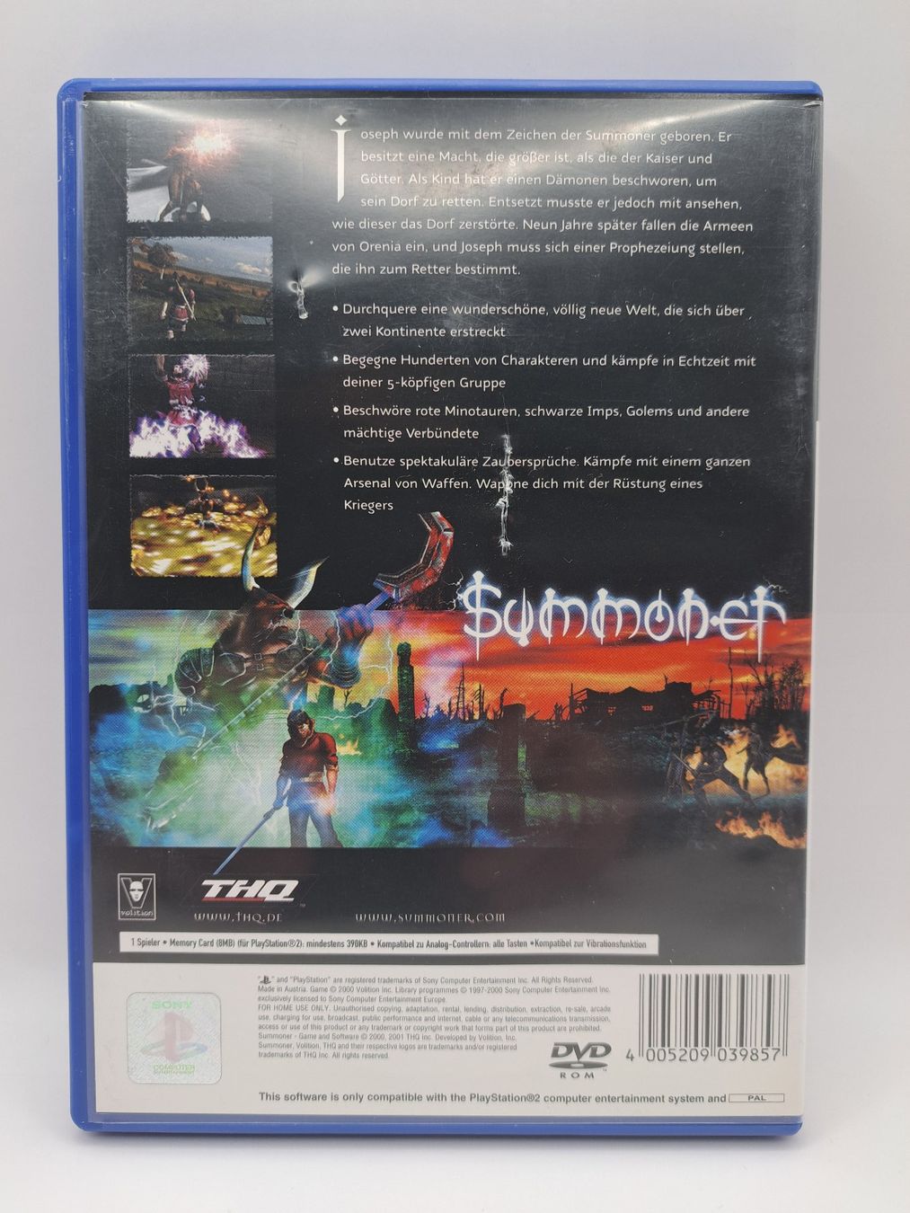 Giochi: Summoner (Playstation 2/PS2) – Usato da Balgach venduto da Wasnwasn 1