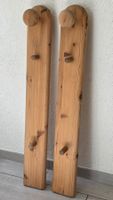 Design Wandgarderobe Fichte gelaugt geölt, leicht montierbar