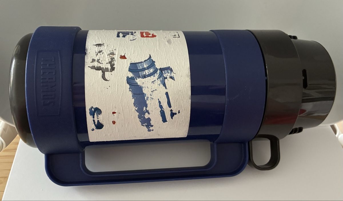 Borracce & Thermos: Thermos flask, blue – Usato da Basel venduto da cat_sq5m 3