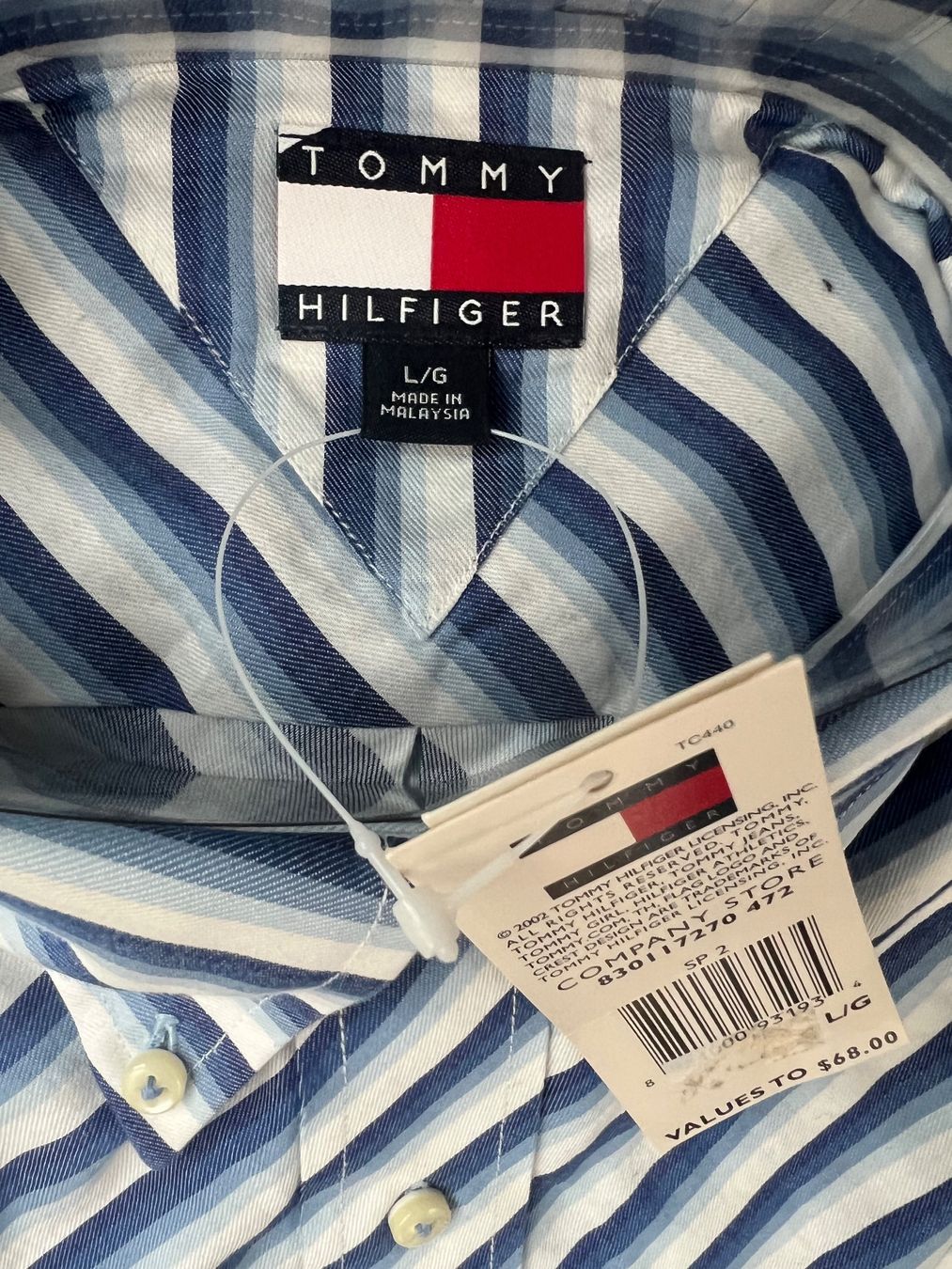 Tommy Hilfiger Chemises: Tommy Hilfiger Hemd Large – Neuf (Voir description) à Zürich par maausi 1