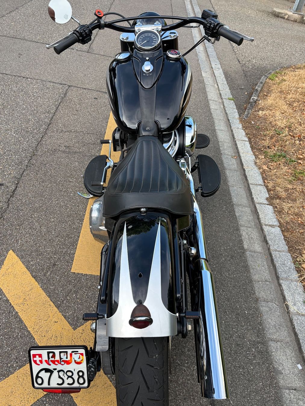 Harley-Davidson Cruisers: Harley Davidson SLIM Bobber OLdscool – D'occasion à Rütihof par elcheffe81 2