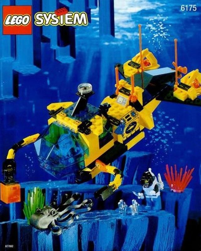 Lego Giocattoli: LEGO 6175 - Aquazone Crystal Explorer Sub – Usato da Fislisbach venduto da luepa 2