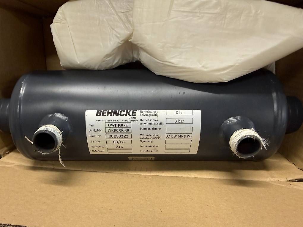 Piscine: Röhrenwärmetauscher – Usato da Baar venduto da ren_2ws7