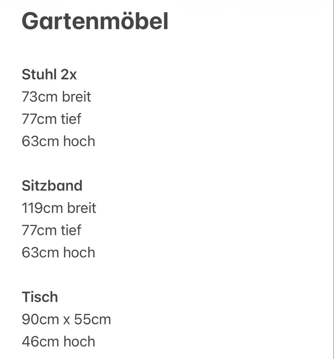 Divani: Gartenlounge Set – Usato da Zürich venduto da jen_twn6 1