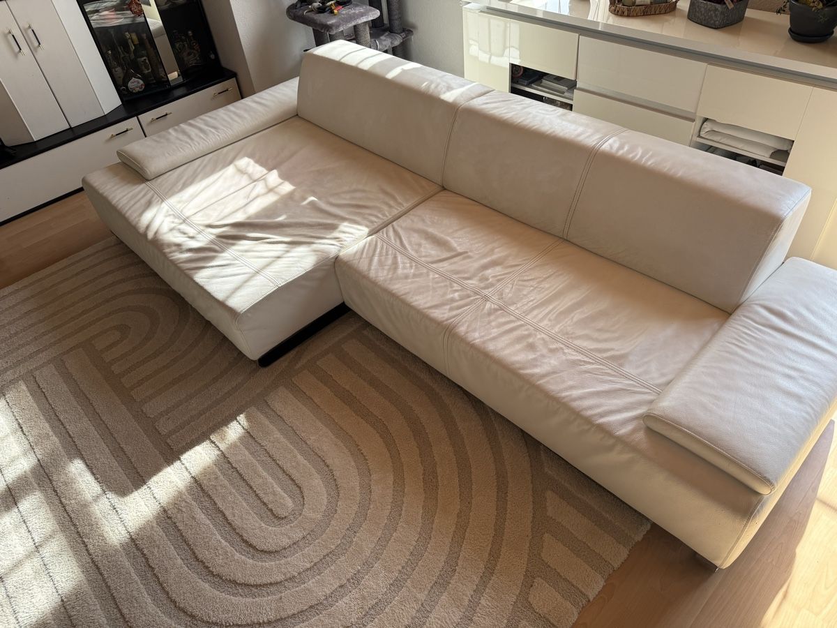 Sedie a sdraio: Design Echtleder Ecksofa – Massive Qualität – Usato da Niederlenz venduto da thomas_1926 6