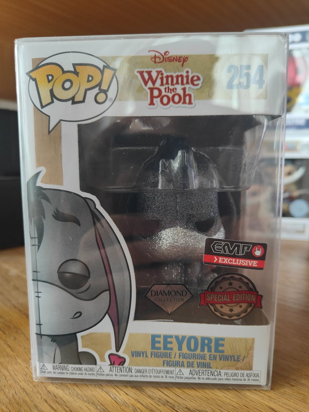Funko Statuette: Funko Pop! Disney - Eeyore Diamond SE EMP Excl #254 – Usato da Benken SG venduto da beasty91