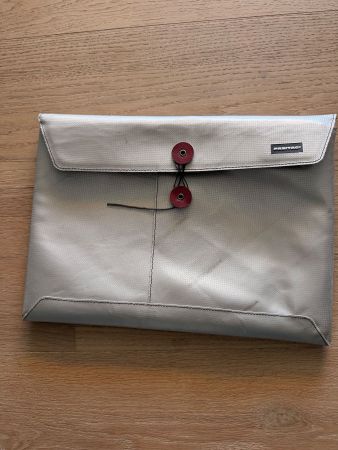 Freitag Laptop-Tasche silber guter Zustand 40cm