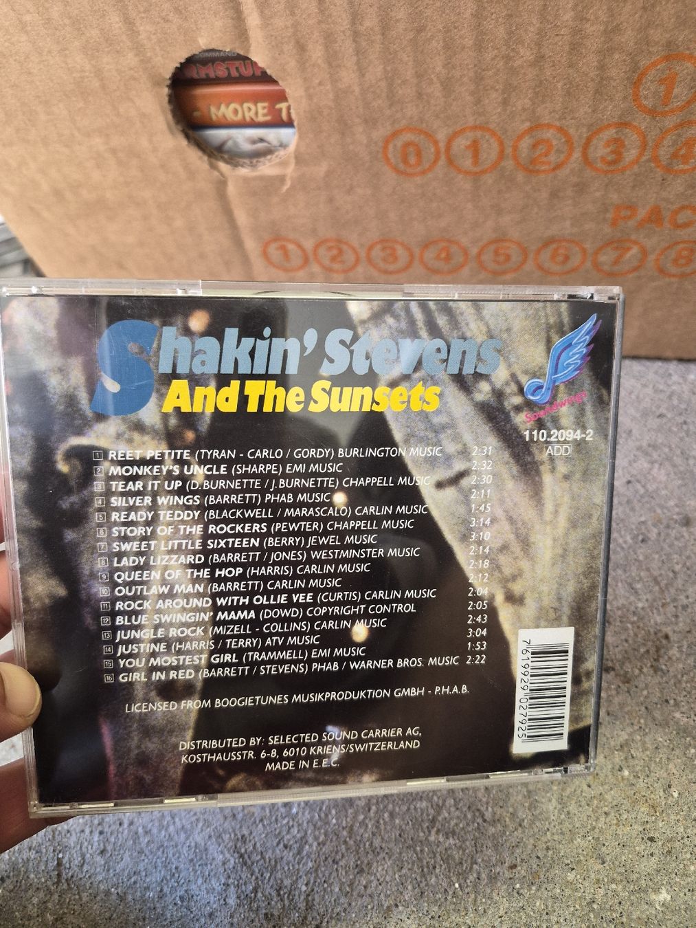 CD: Shakings Stevens and the Suntsets CD – Usato da Oberegg venduto da kev_58s7 1