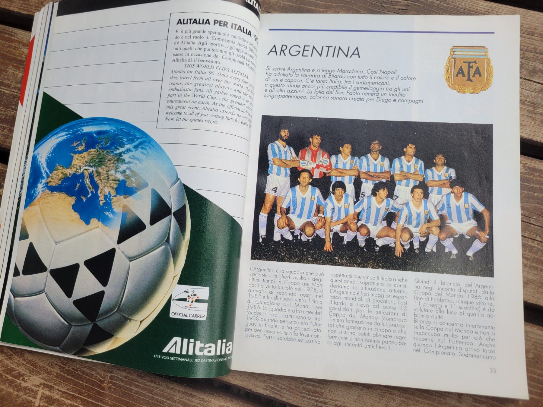 Album: Italia '90, Fussball WM-Programm – Usato da Kriens venduto da KTP 2