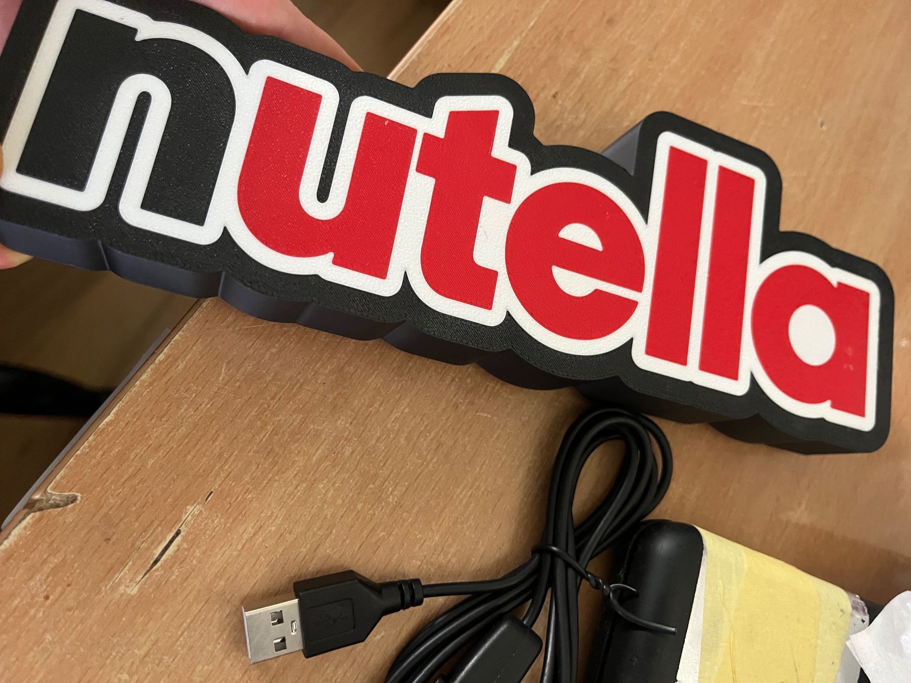 Tutte le decorazioni: Lampe LightBox LED Nutella – Nuovo (secondo la descrizione) da Noville venduto da Berlusconi55 1