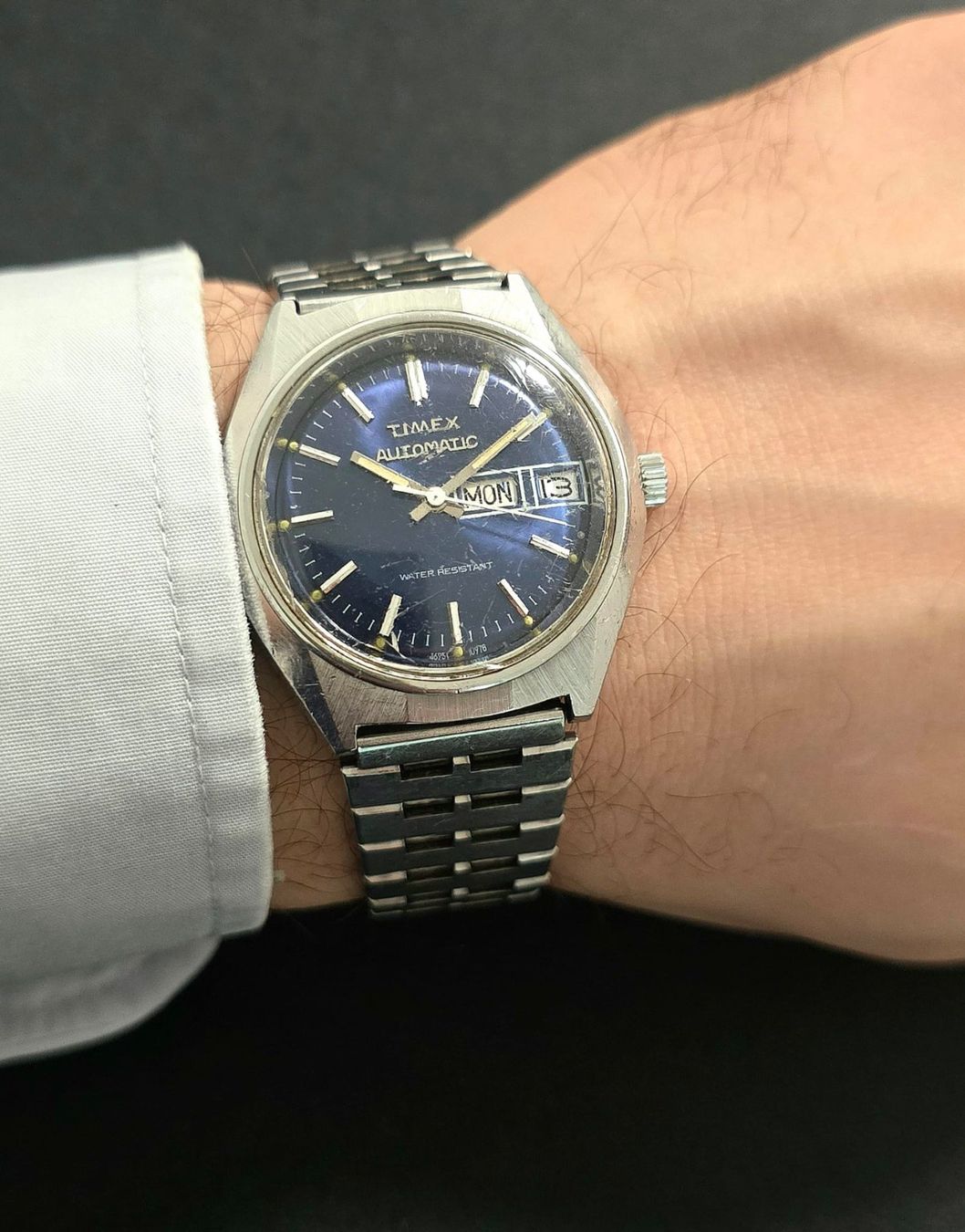 Timex Montres: TIMEX AUTOMATIC DAY-DATE  Selten – Défectueux à Neftenbach par Taschen-Uhren 6