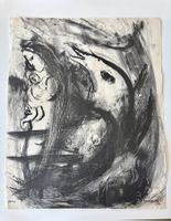 💚 ORIGINAL MARC CHAGALL LITHOGRAPHIE 💚 MOTHER AND CHILD