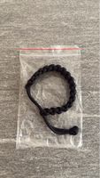 Armband Paracord schwarz geflochten neuwertig