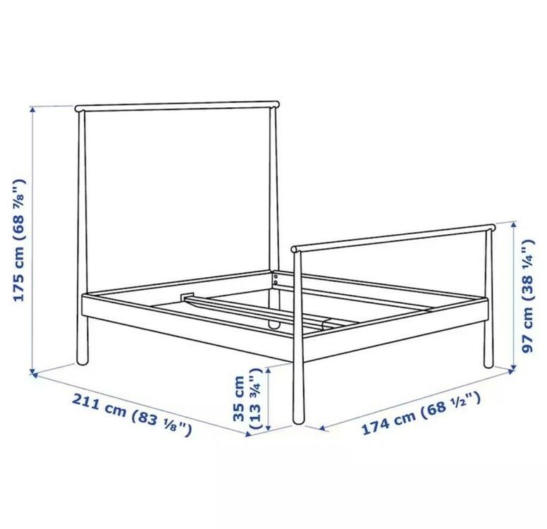 Ikea Betten: IKEA Gjöra Bett 160 cm inkl. Lattenrost – TOP Zustand – Gebraucht aus Zürich von han_mh29 1