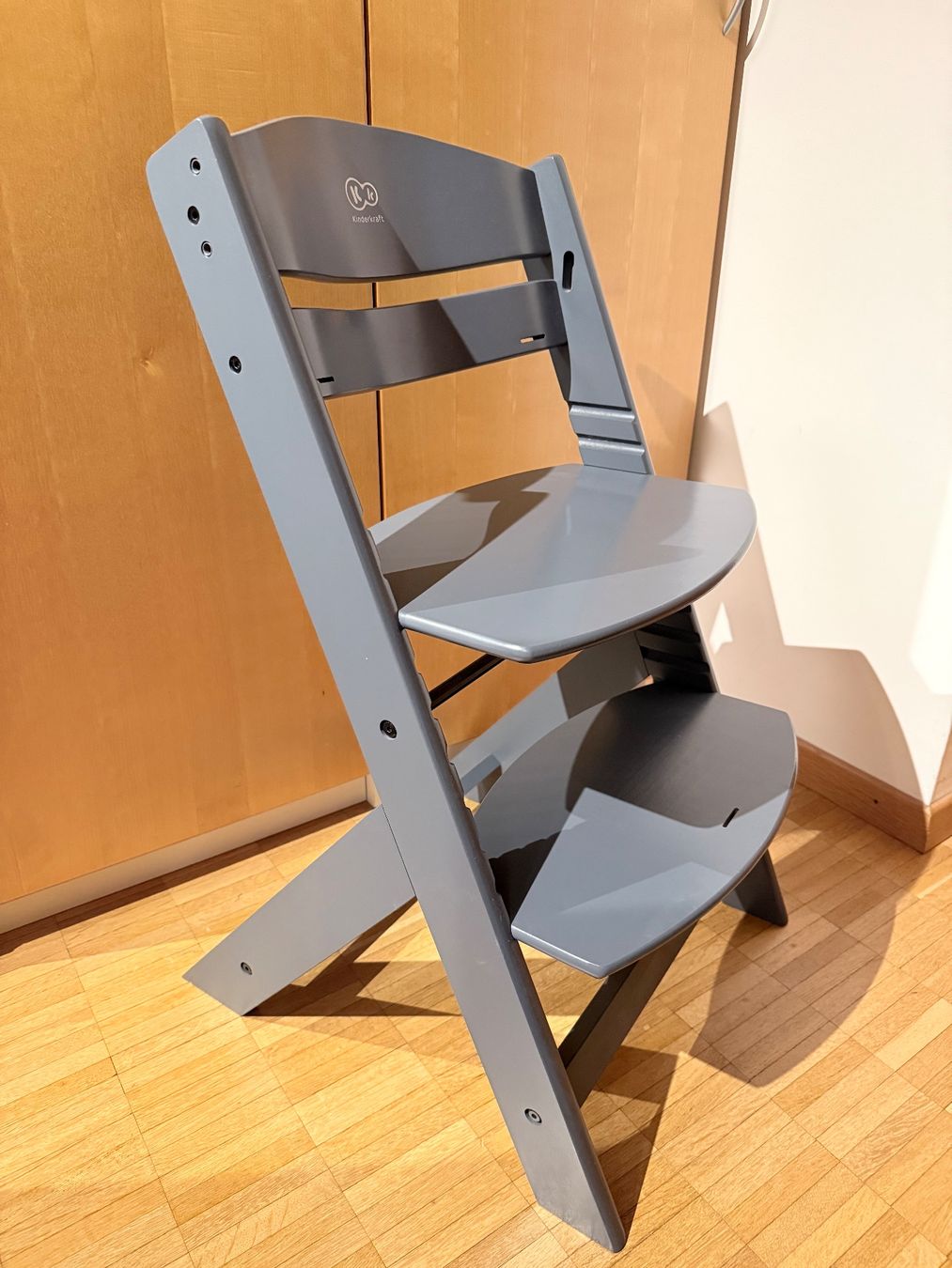 Kinderkraft Seggioloni: Tripp Trapp Kinderhochstuhl, Grau, mit Babyset & Tray – Nuovo (secondo la descrizione) da Baden venduto da JellyMonster 4