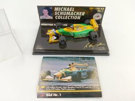 Minichamps 1:64 Benetton B192 M.Schumacher Ed.64 Nr.1