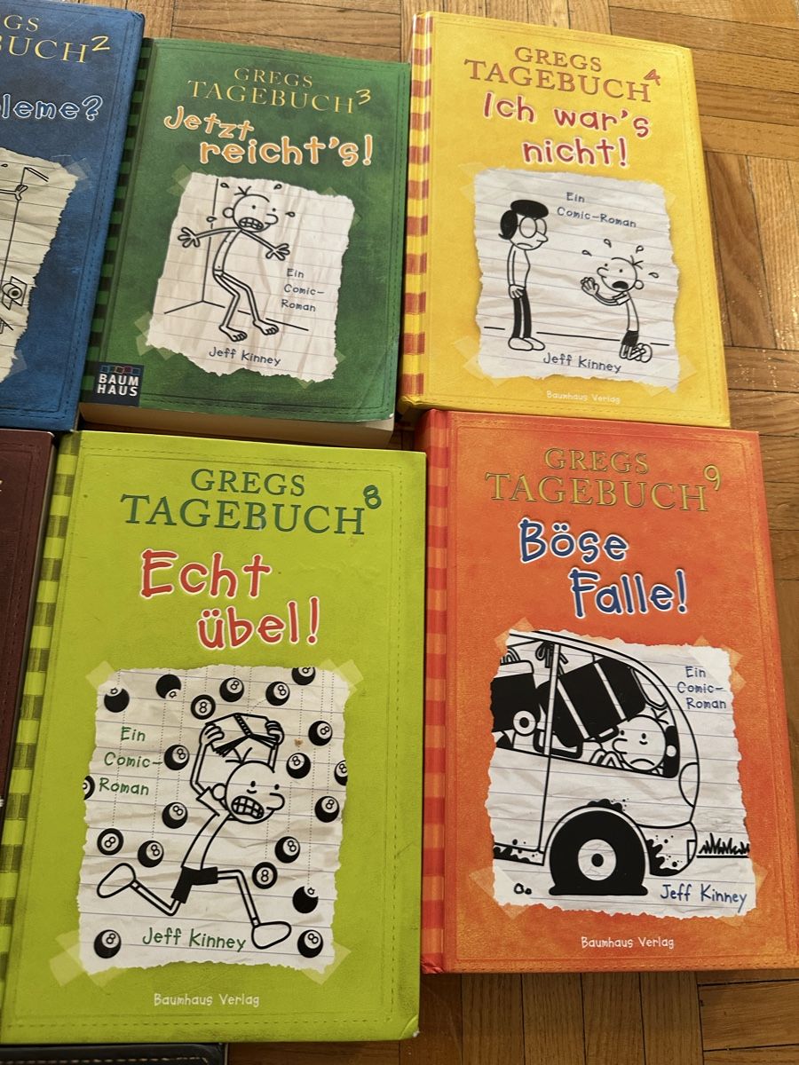 Libri: GREGS TAGEBUCH 9 Bücher  – Usato da Uster venduto da bek_v2ct 3