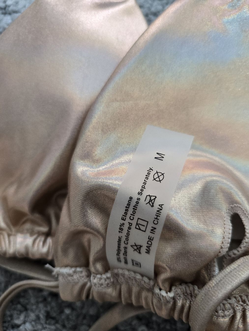 Costumi da bagno & Bikini: Bikini gold metallic Grösse M neu – Nuovo (secondo la descrizione) da Dietikon venduto da Kaska2020 3