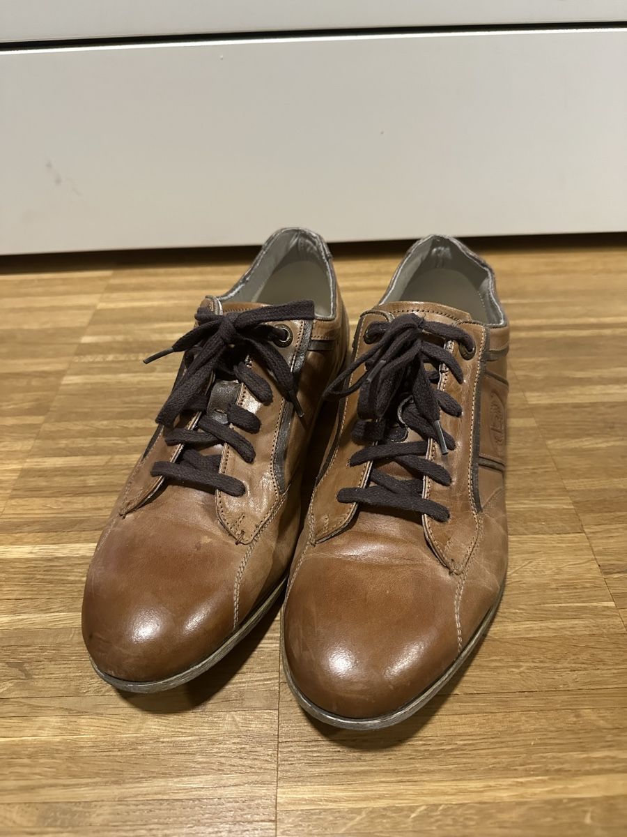Bugatti Scarpe da uomo: Bugatti Schuhe Gr. 40, braun, Leder – Usato da Basel venduto da Zekoo.