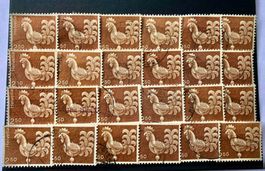 Nr.542 TURMHAHN  BRIEFMARKEN GESTEMPELT