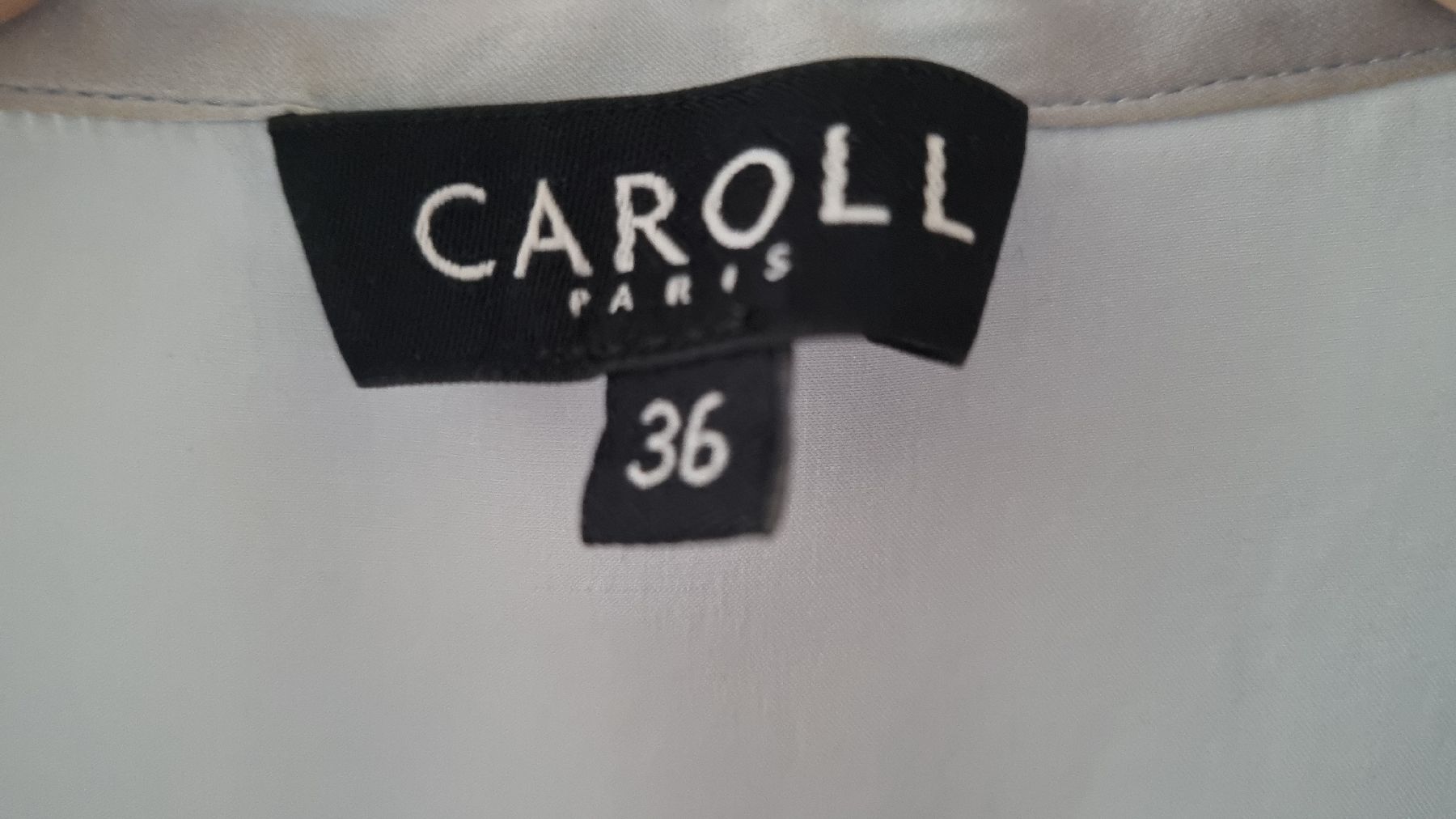 Caroll Camicette: CAROLL Bluse 36 Seide hellblau neuwertig – Nuovo (secondo la descrizione) da Schmerikon venduto da Sha_8dsp 2