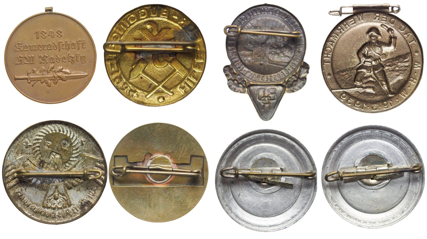 Medaillen: Deutschland Lot Abzeichen / Medaille – Gebraucht aus Liestal von fibonaccis 1