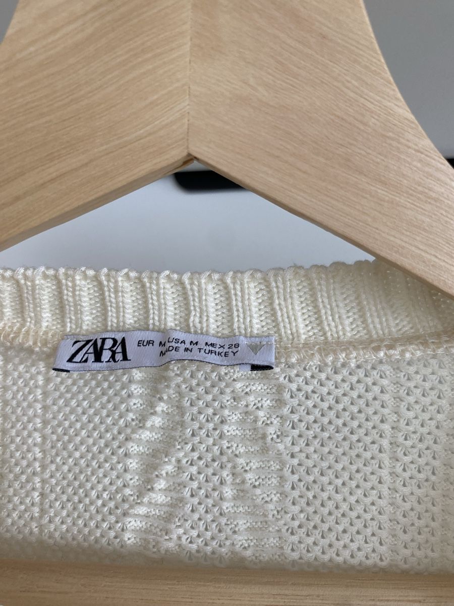 Zara Camicette: Zara Top weiss  – Usato da Emmen venduto da Linda-Bachmann 2