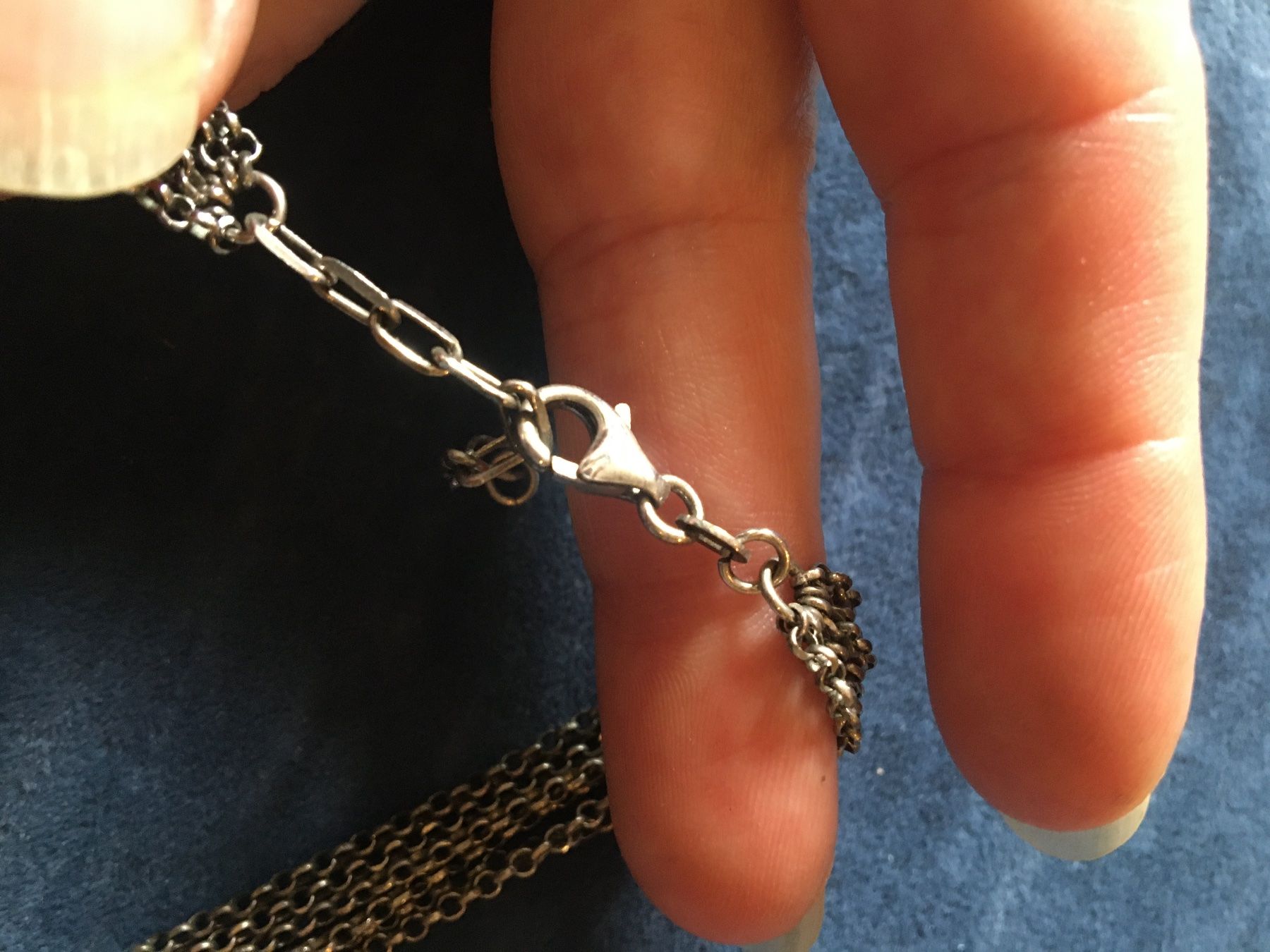 Ketten: Halskette collier silber 925 – Gebraucht aus Bauma von ladygaby 3