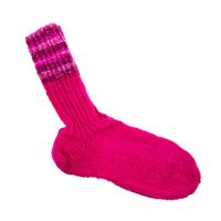 Handgestrickte Wollsocken Grösse 38/39