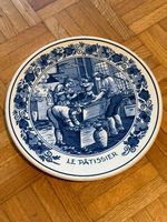 Assiette murale Royal Goedewaagen Blue Delft  Le Pâtissier