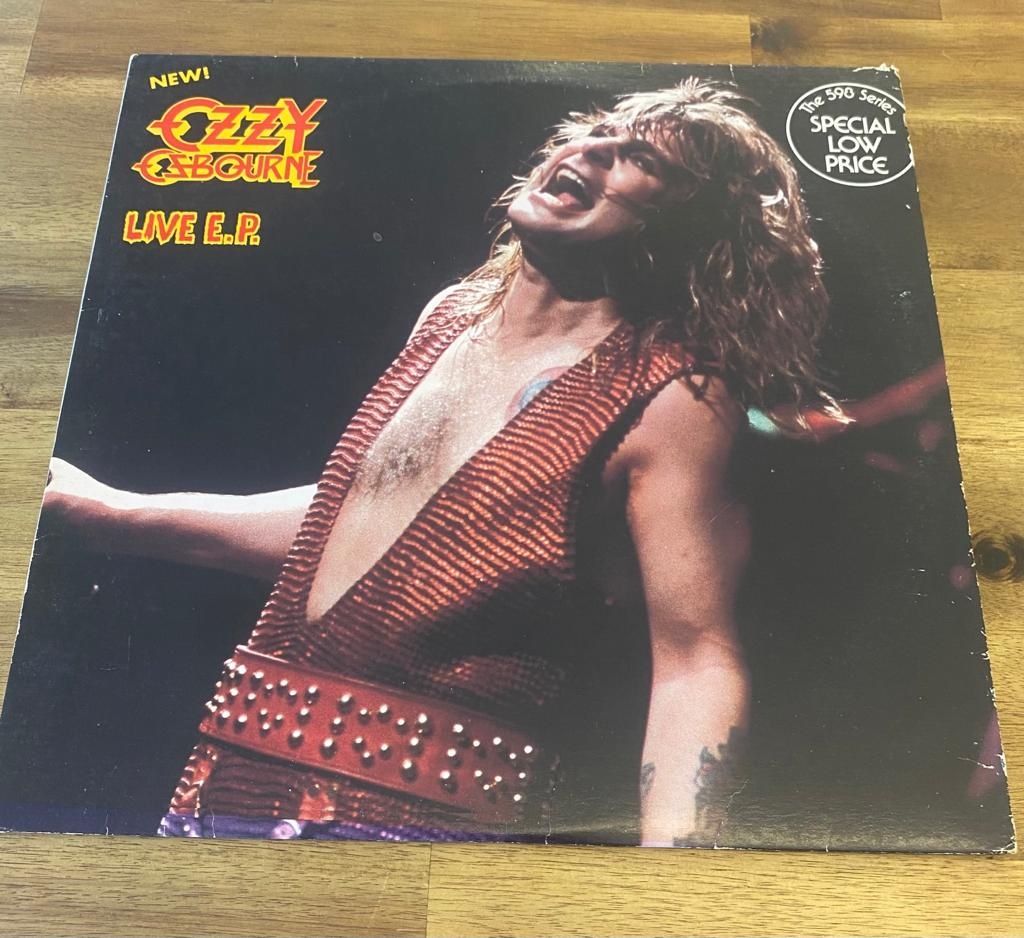 Dischi in vinile: Ozzy Osbourne Live E.P. 1982 – Usato da Belp venduto da B7L0