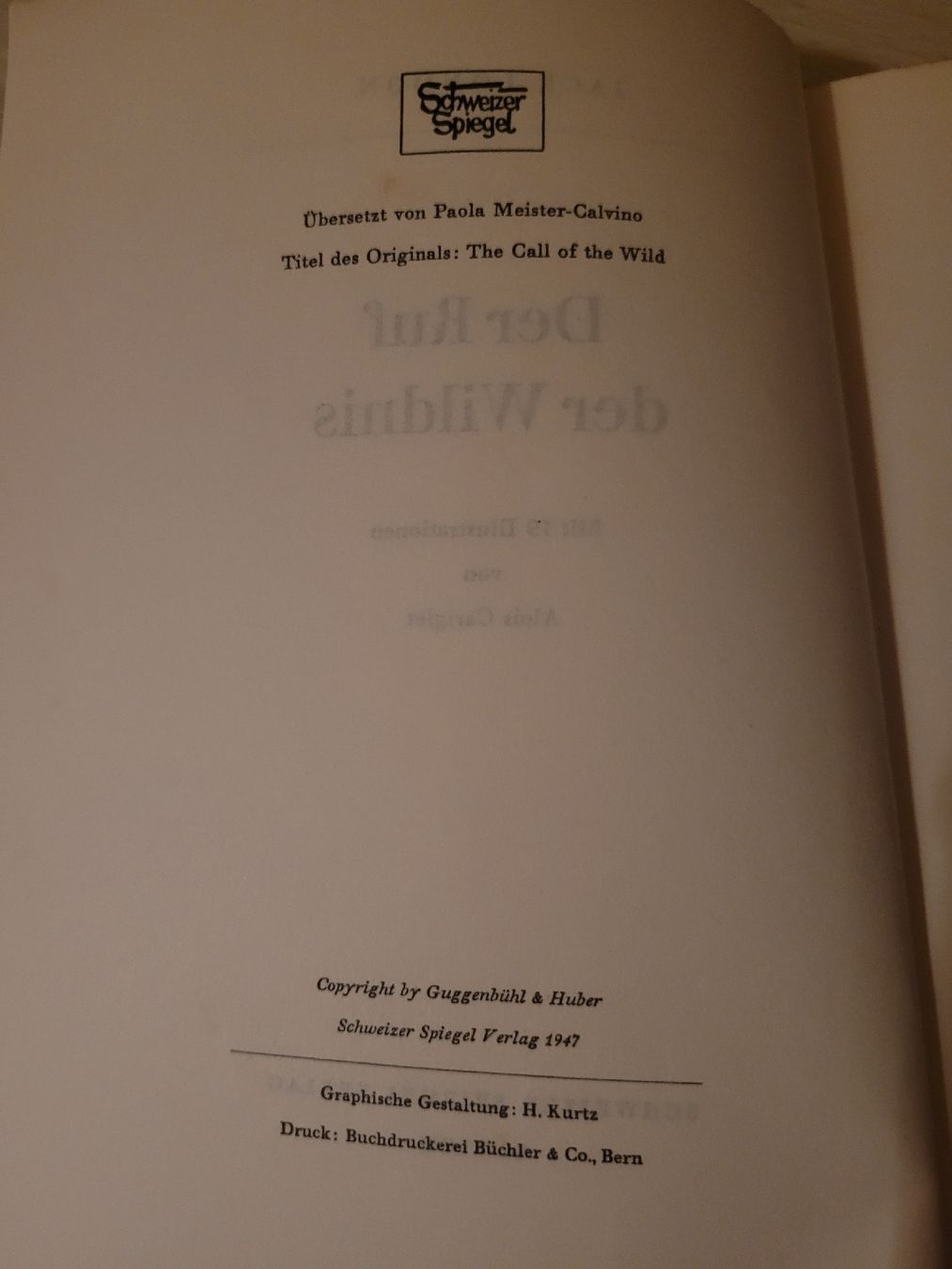 Livres: der Ruf der Wildnis – D'occasion à Perlen par Safari_23 2