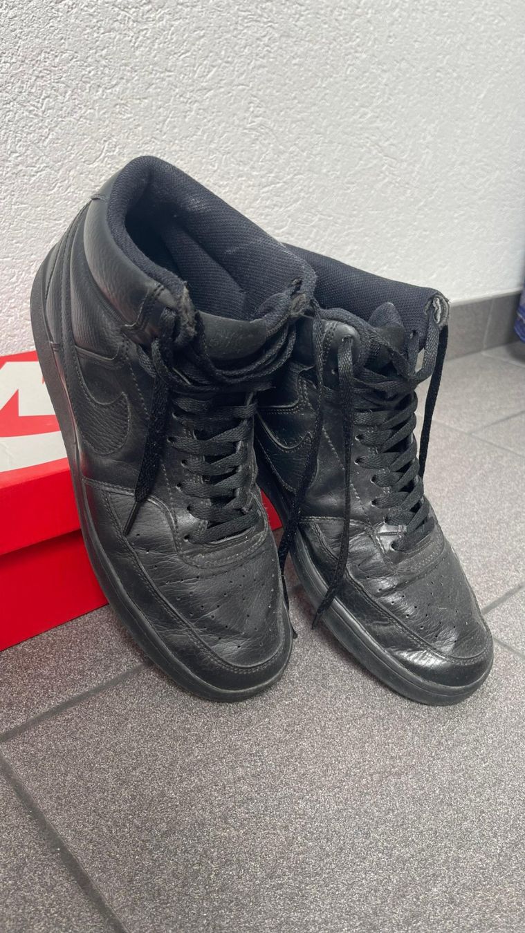 Nike Herrenschuhe: Nike Court Vision Mid Gr. 44.5 Schwarz – Gebraucht aus Neukirch (Egnach) von sil_88cz 3