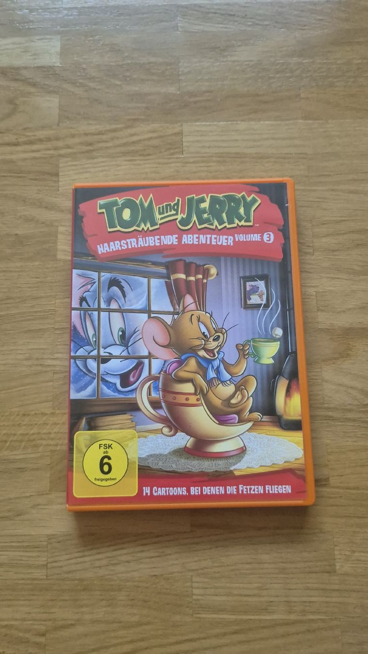 Tutti i DVDs: Tom und Jerry Haarsträubende Abenteuer DVD – Usato da Basel venduto da svonscha