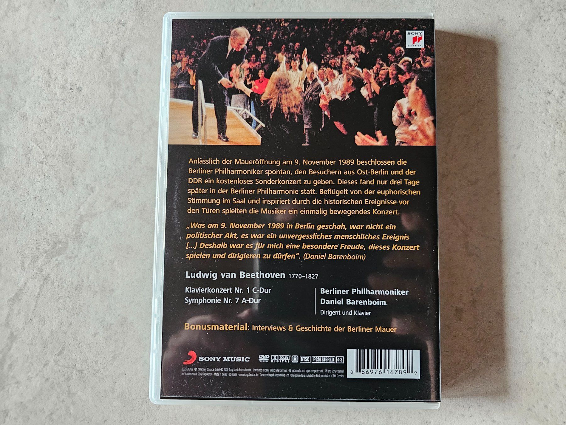 Tutti i DVDs: Das Konzert November 1989  Beethoven – Usato da Schneisingen venduto da backstore24 1
