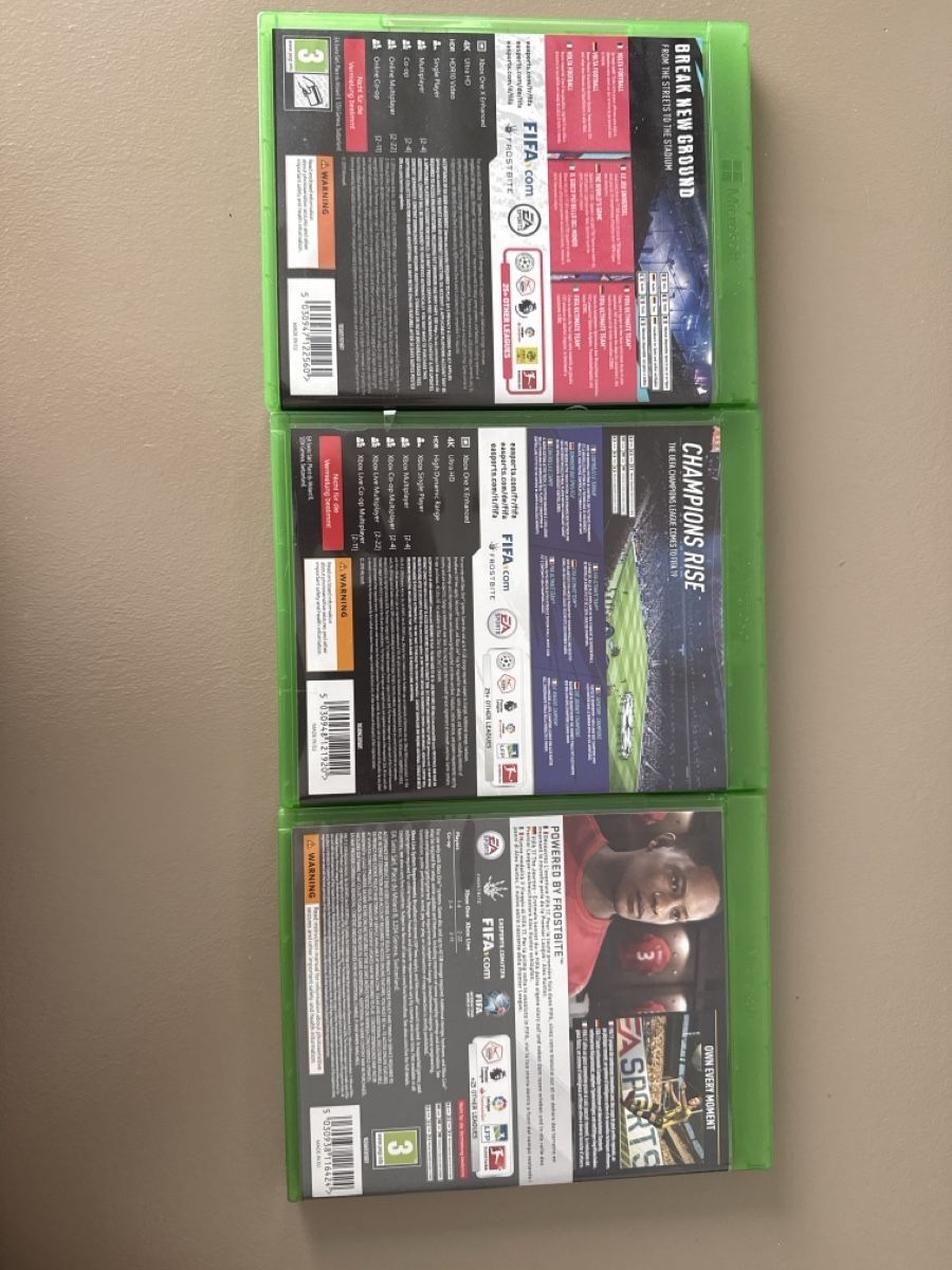 Giochi: 3 videogiochi Xbox One  – Usato da Giubiasco venduto da MisterSkip 1