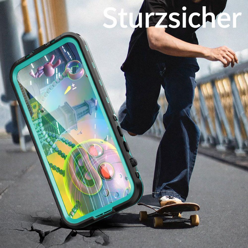 Apple Cover & Protezioni schermo: iPhone 13 Pro Wasserfest Hülle Panzerglas 360 – Nuovo e nell'imballaggio originale da Chiasso venduto da online.shop 8