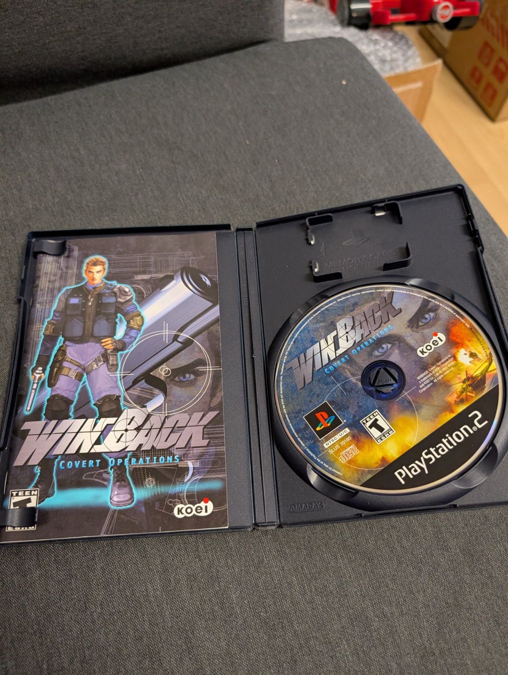 Giochi: Winback covert operations NTSC/USA Sony playstation 2 – Usato da Giubiasco venduto da Ticinerd 2