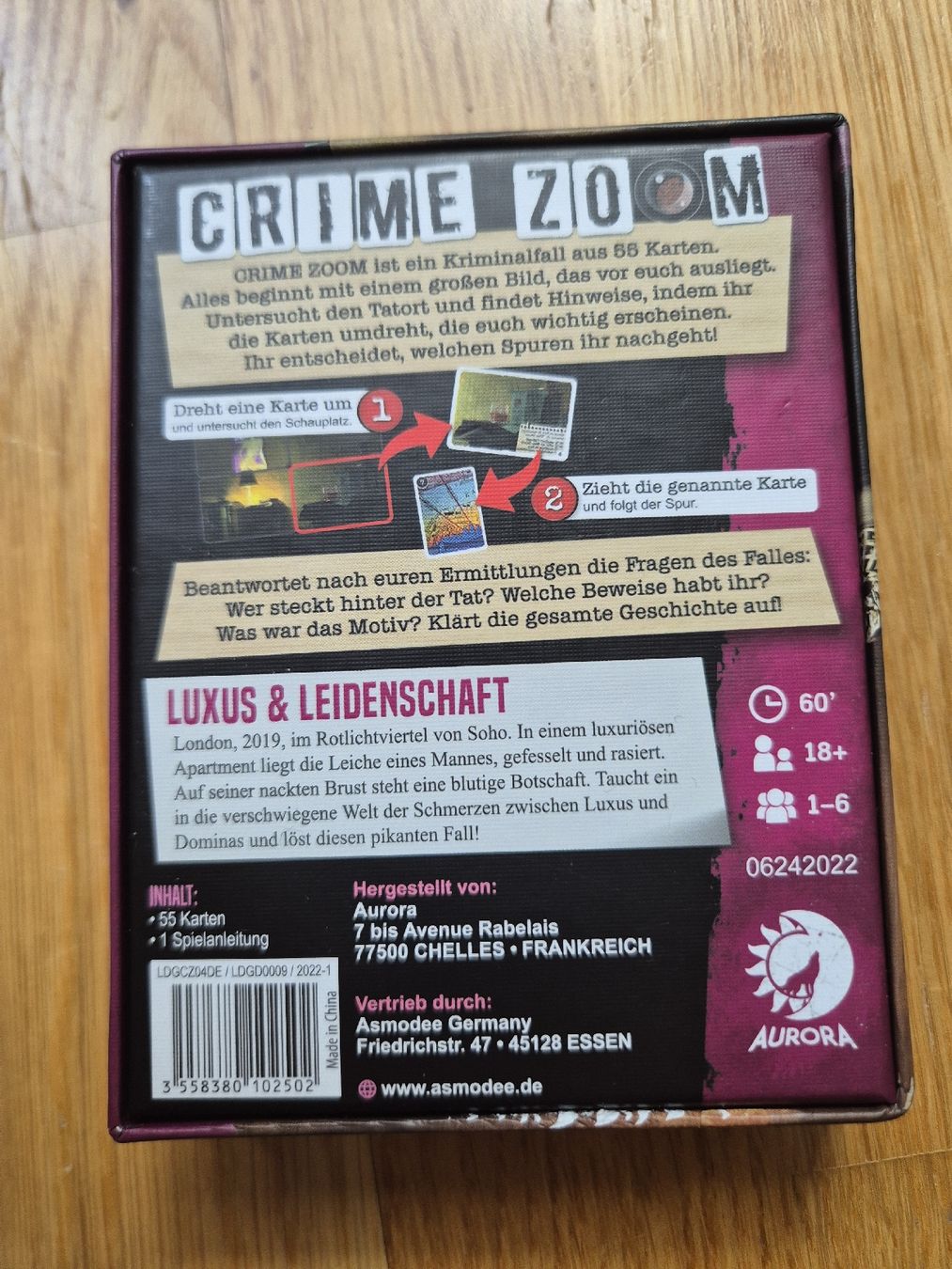 Giochi: Crime Zoom Luxus & Leidenschaft – Nuovo (secondo la descrizione) da Herzogenbuchsee venduto da kimslo 1