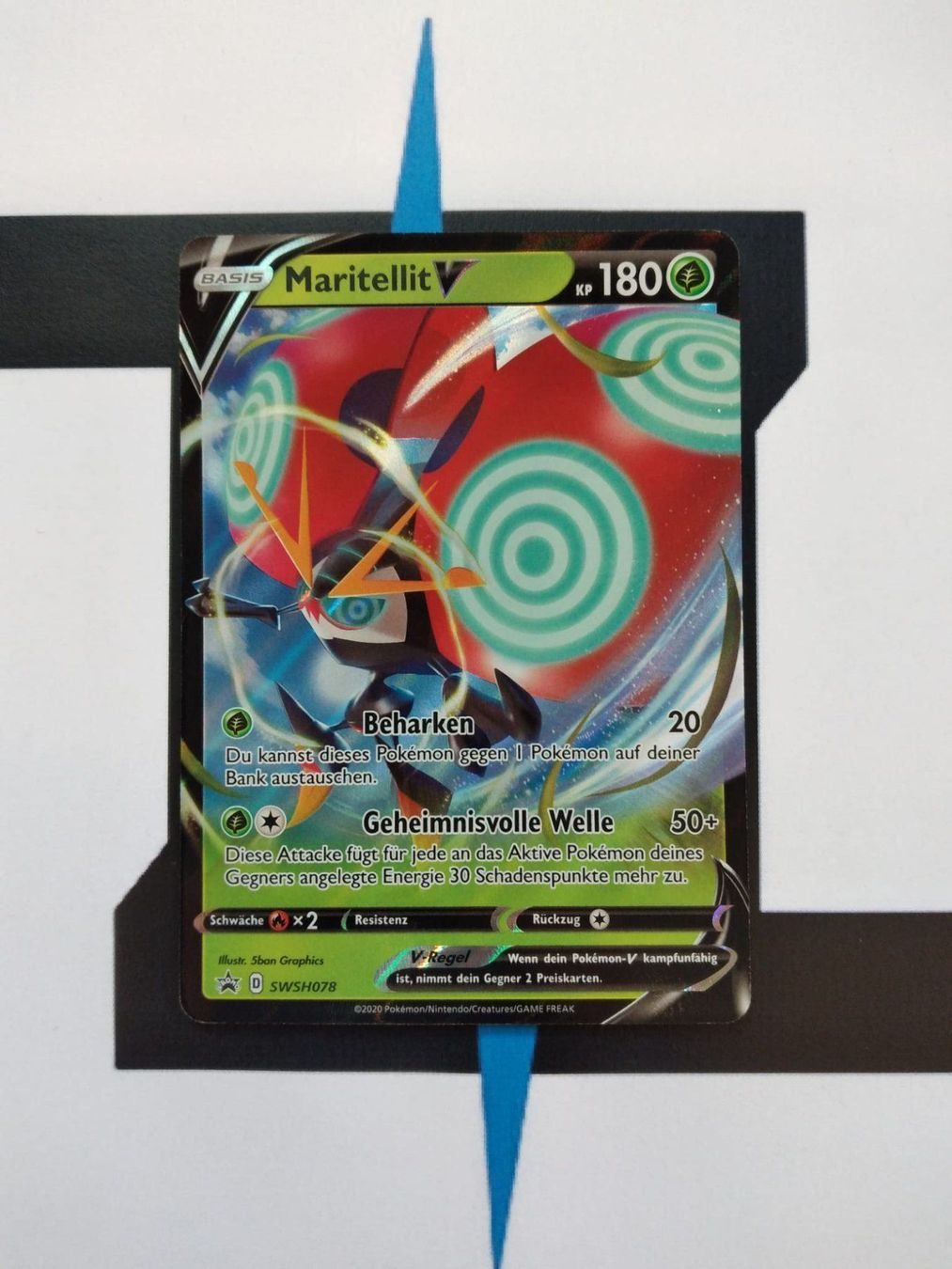 Pokémon Carte collezionabili: Maritellit V SWSH078 DE NM – Nuovo (secondo la descrizione) da Basel venduto da Zadoys