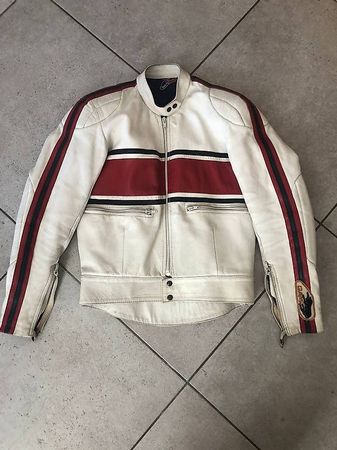 Giacca in pelle Vintage per ragazzi 