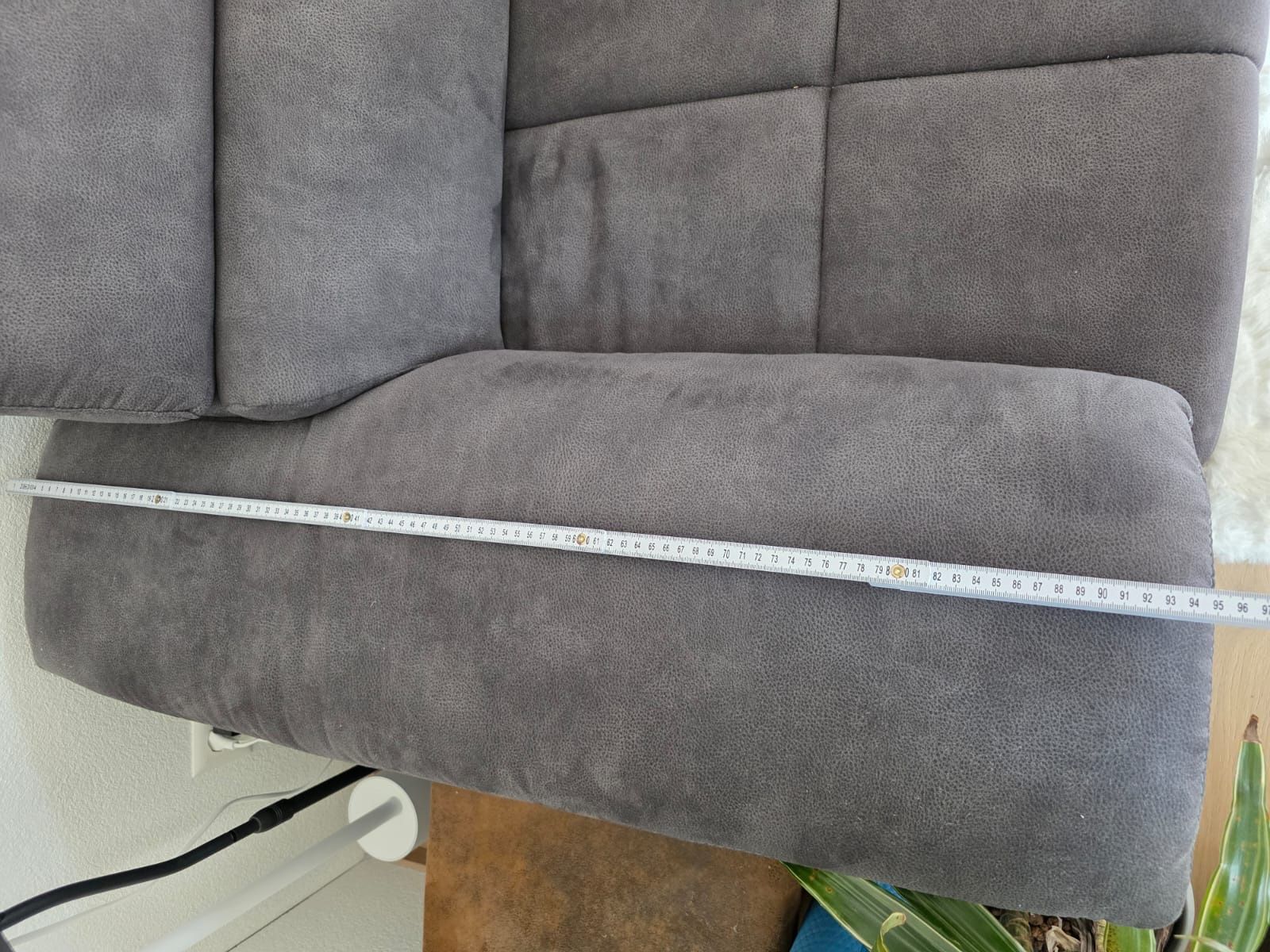 Divani: Grosses elektrisches Ecksofa/Lounge Sofa, grau, neuwertig! – Usato da Grabs venduto da tobias.haeggi 6