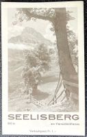 Karte mit Panorama Seelisberg 1948