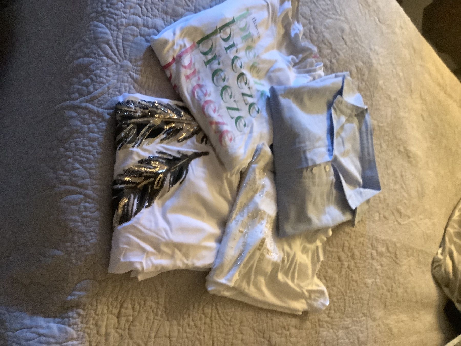 Lotti di vestiti: 4 tolle T-Shirts Gr. L/XL – Usato da Buch SH venduto da bri_hpp2